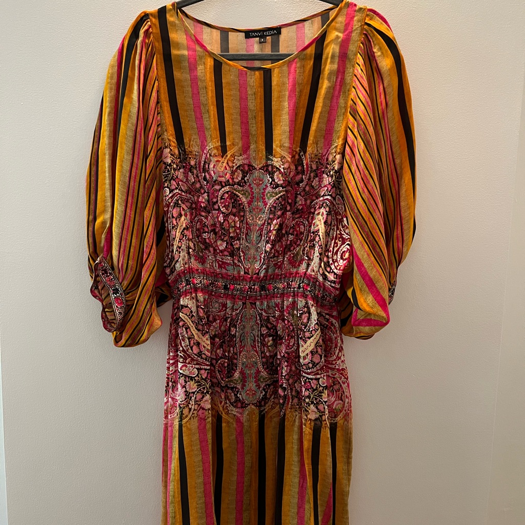 Tanvi Kedia, Anthropologie, Dress Size Small, Nwot